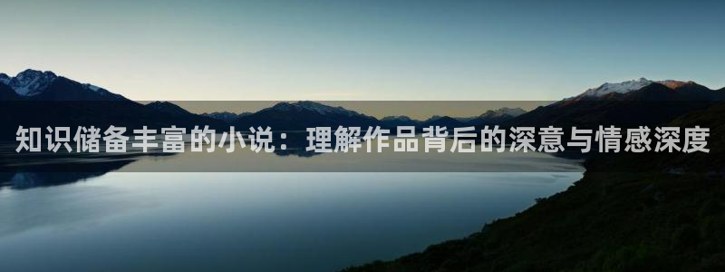 陈浩叶倾城趣笔阁：知识储备丰富的小说：理解作品背后的深意与情感深度